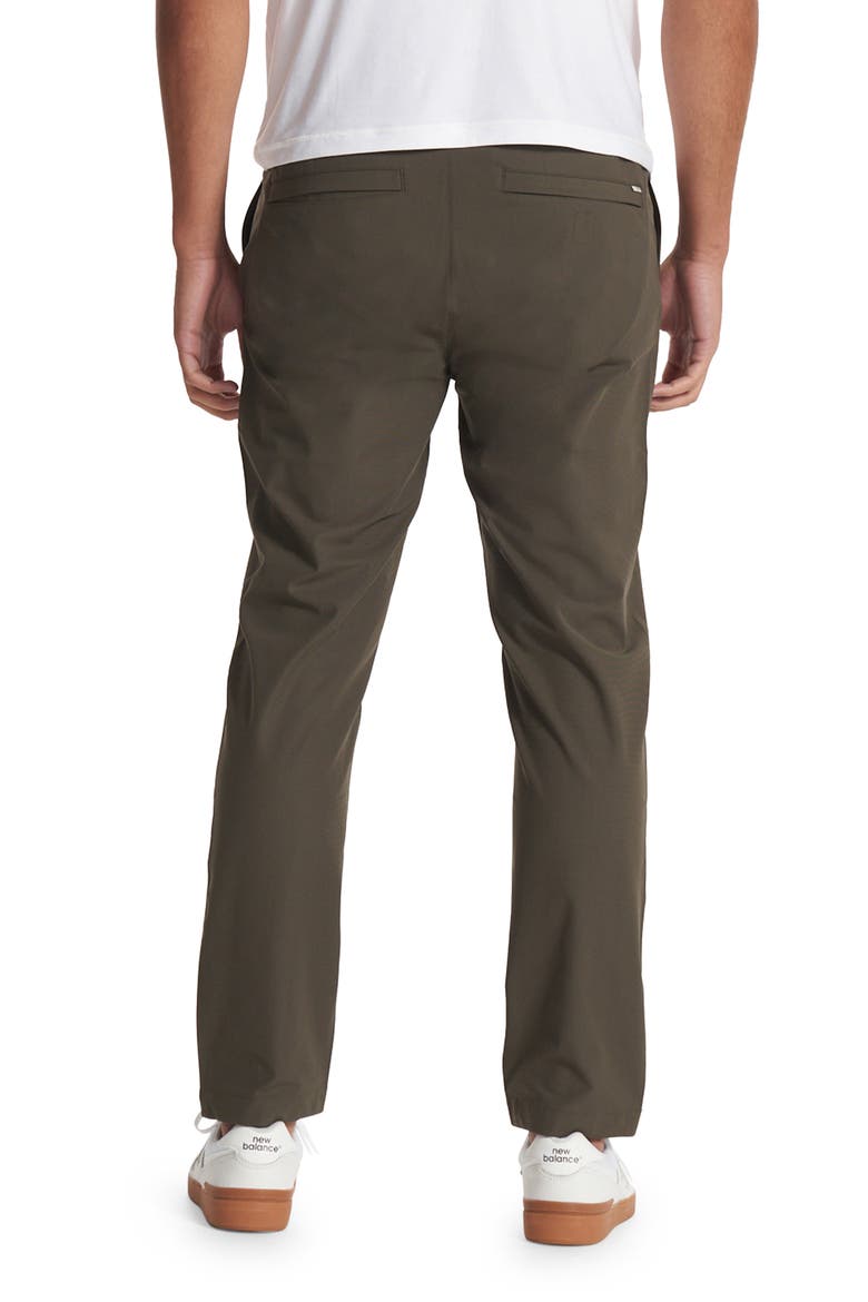 Meta Elastic Waist Pants, Alternate, color, DARK OREGANO