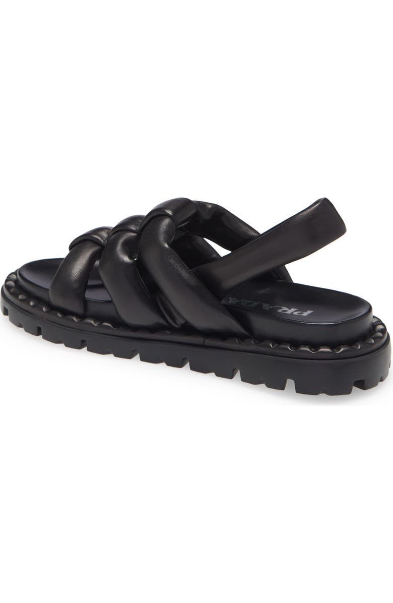 Prada Strappy Slingback Sandal, Alternate, color,