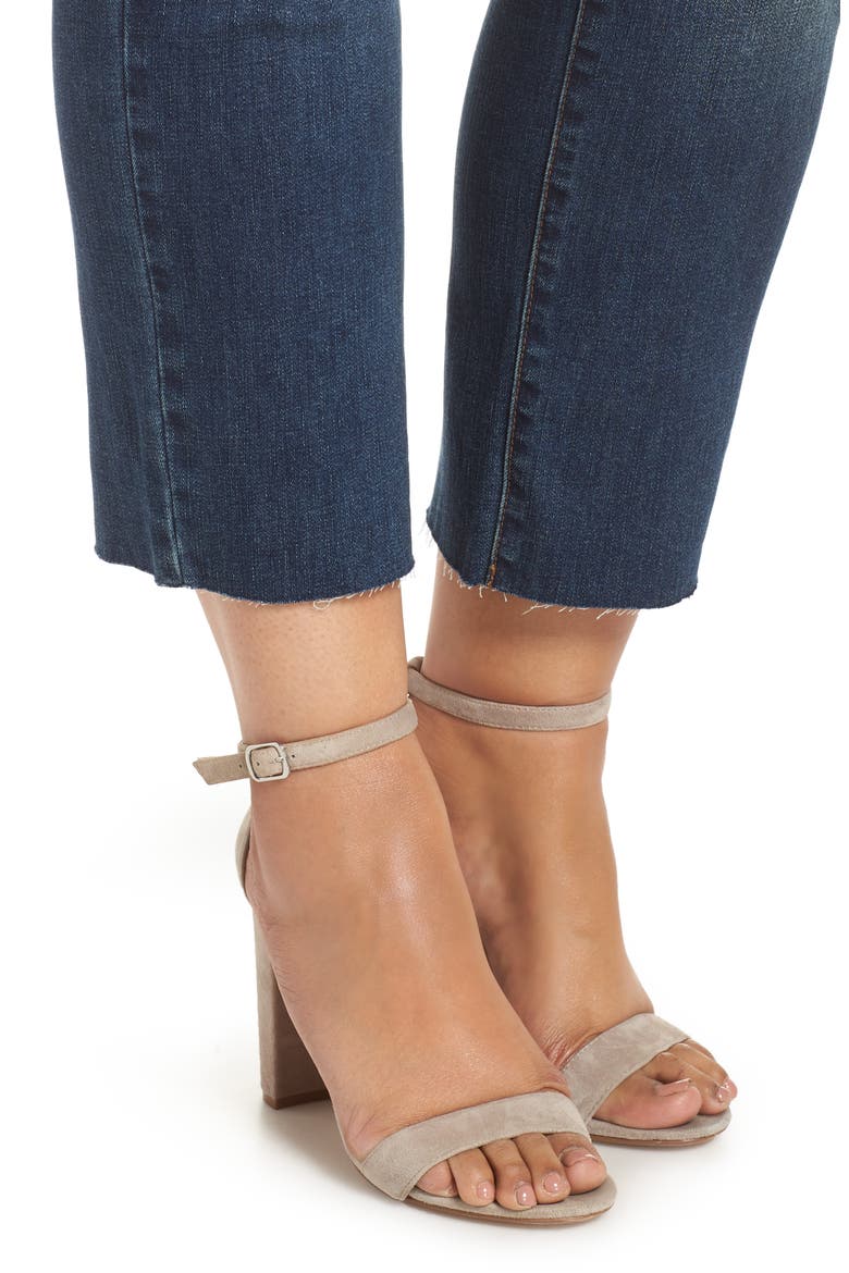 Cara Cuffed Slim Straight Jeans, Alternate, color, GORDON