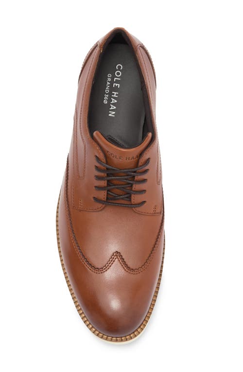 Cole Haan Flexgrand 360 Wingtip Derby In Brown