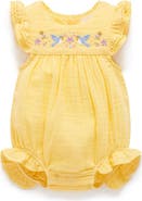 Purebaby Embroidered Bodysuit