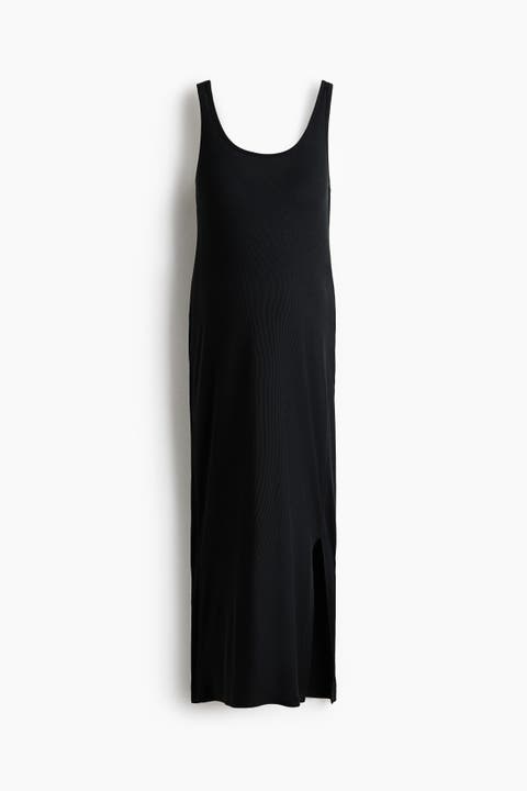 Mama Ribbed Nursing Dress
