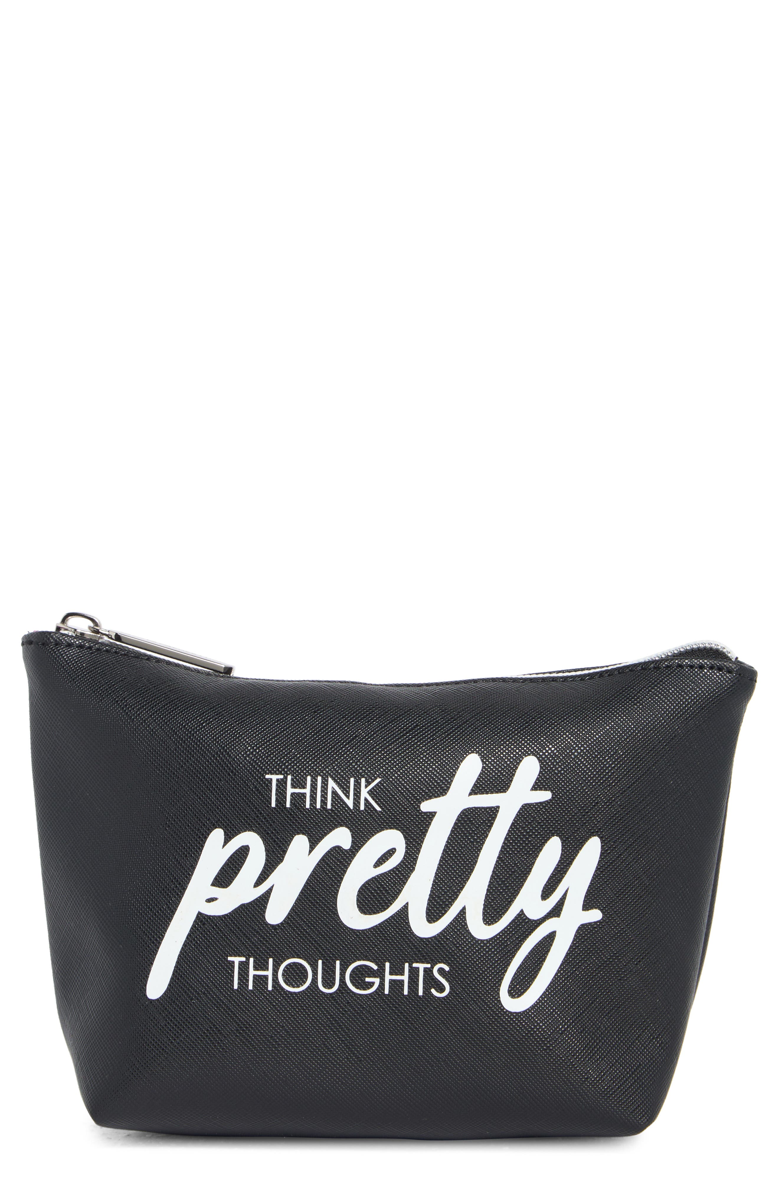 BCBG Think Pretty Thoughts Cosmetic Case