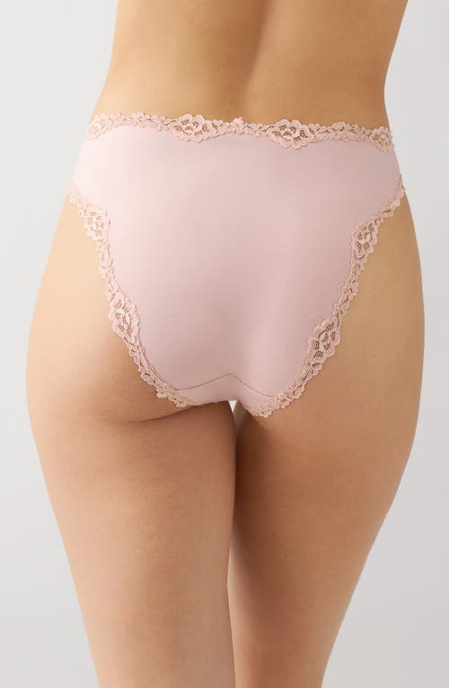 B.tempt'd By Wacoal Future Foundation Lace Trim Briefs In Pink