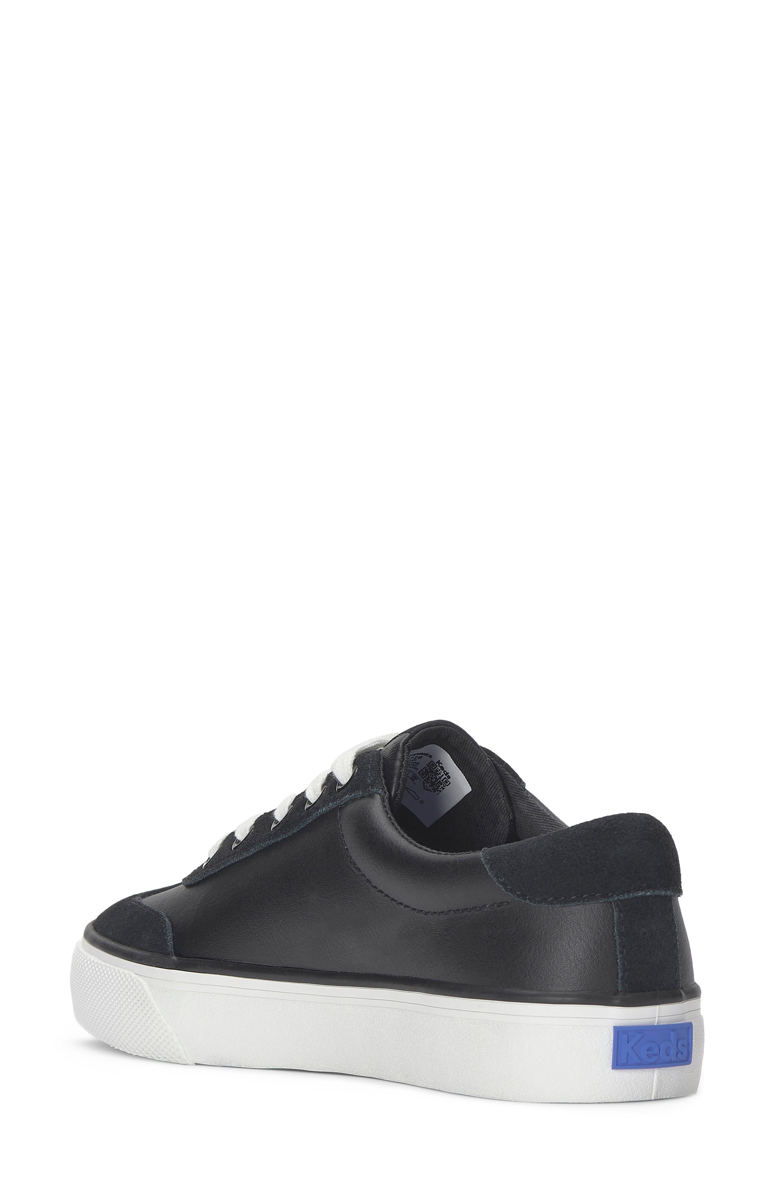 Keds<sup
®</sup
 Jump Kick T-Toe Sneaker, Alternate, color, Black