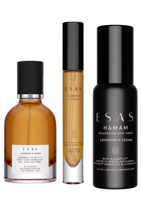 Lavender & Cedar Organic Eau de Parfum Gift Set