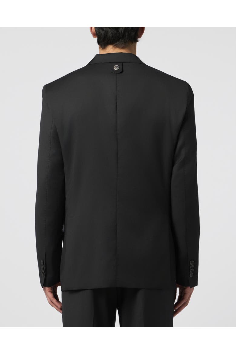 Wool Blazer Men, Alternate, color, black