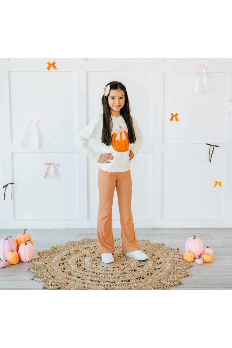 Spice Flare Legging, Alternate, color, Burnt Orange