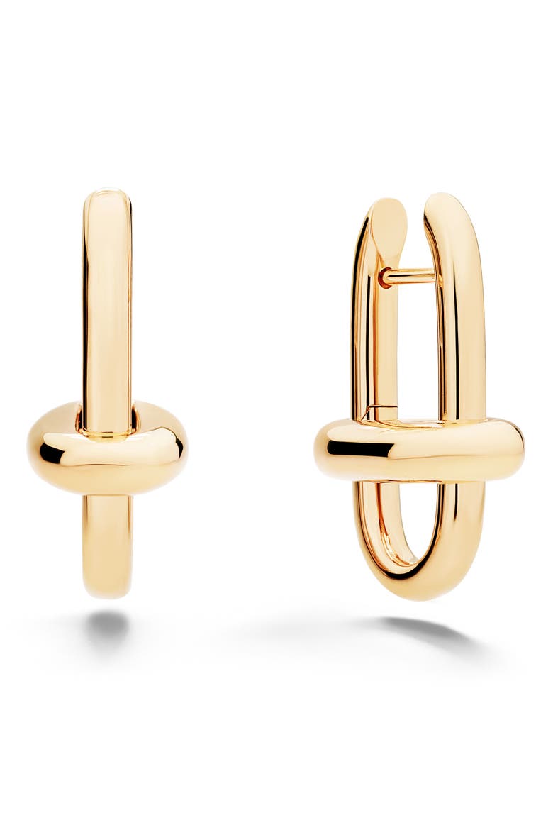 Iconica Earrings, Main, color, YELLOW GOLD