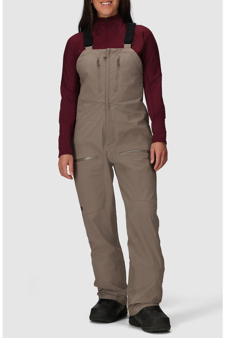 CloudChaser 3L Snow Bib, Main, color, SABLE