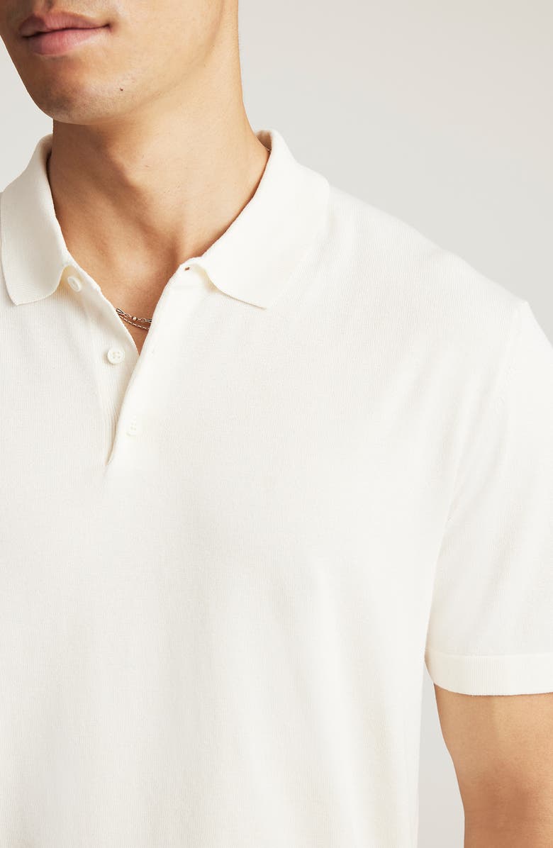 Mavi Jeans Edition Slim Fit Polo, Alternate, color, Antique White