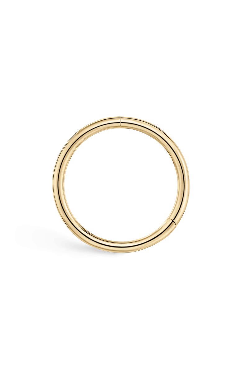 MARIA TASH Plain Clicker Hoop, Alternate, color, 14K Yellow Gold