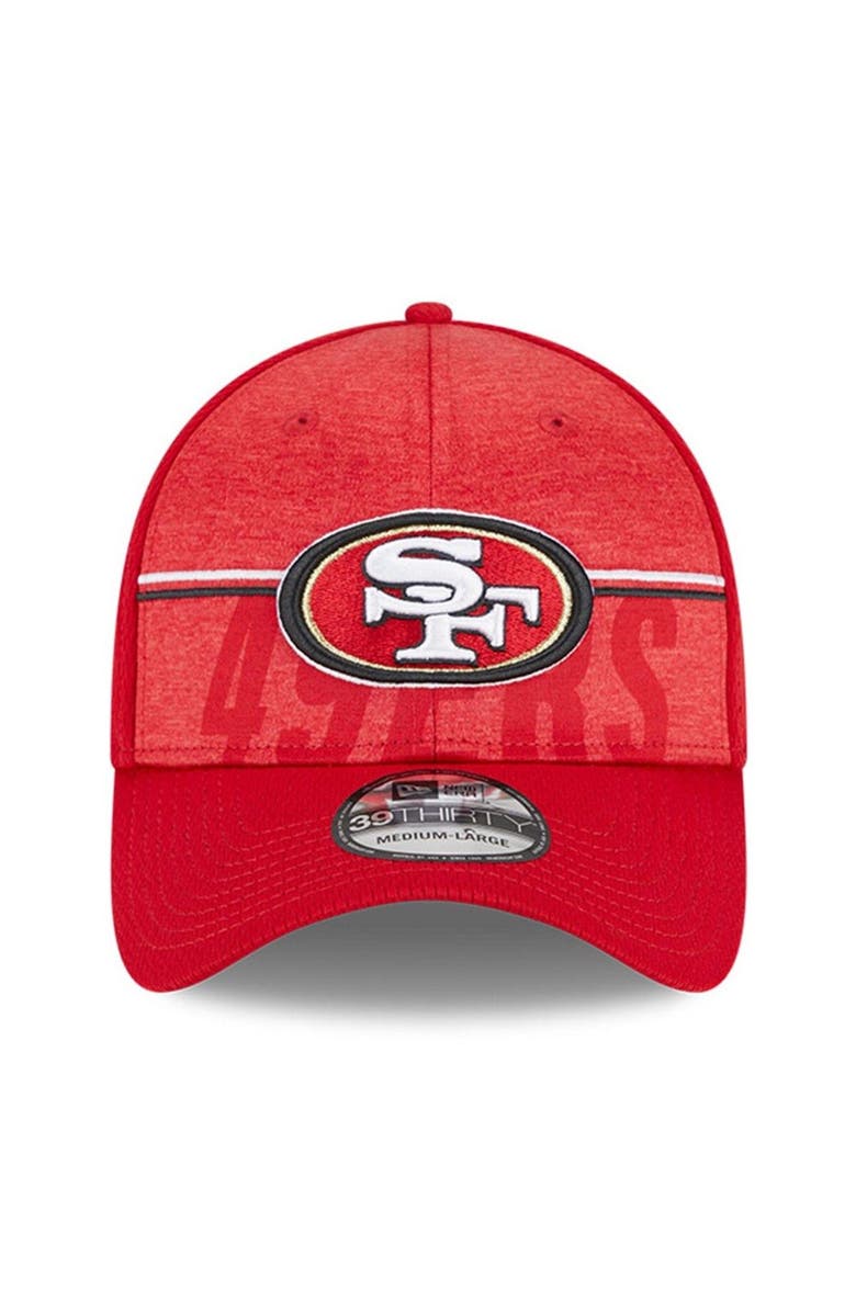 New Era Men's New Era Scarlet San Francisco 49ers 2023 NFL Training Camp 39THIRTY Flex Fit Hat, Alternate, color, 