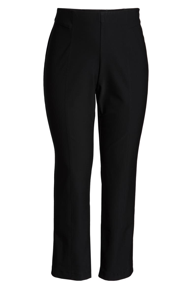 Seam Detail Pants, Alternate, color, RICH BLACK