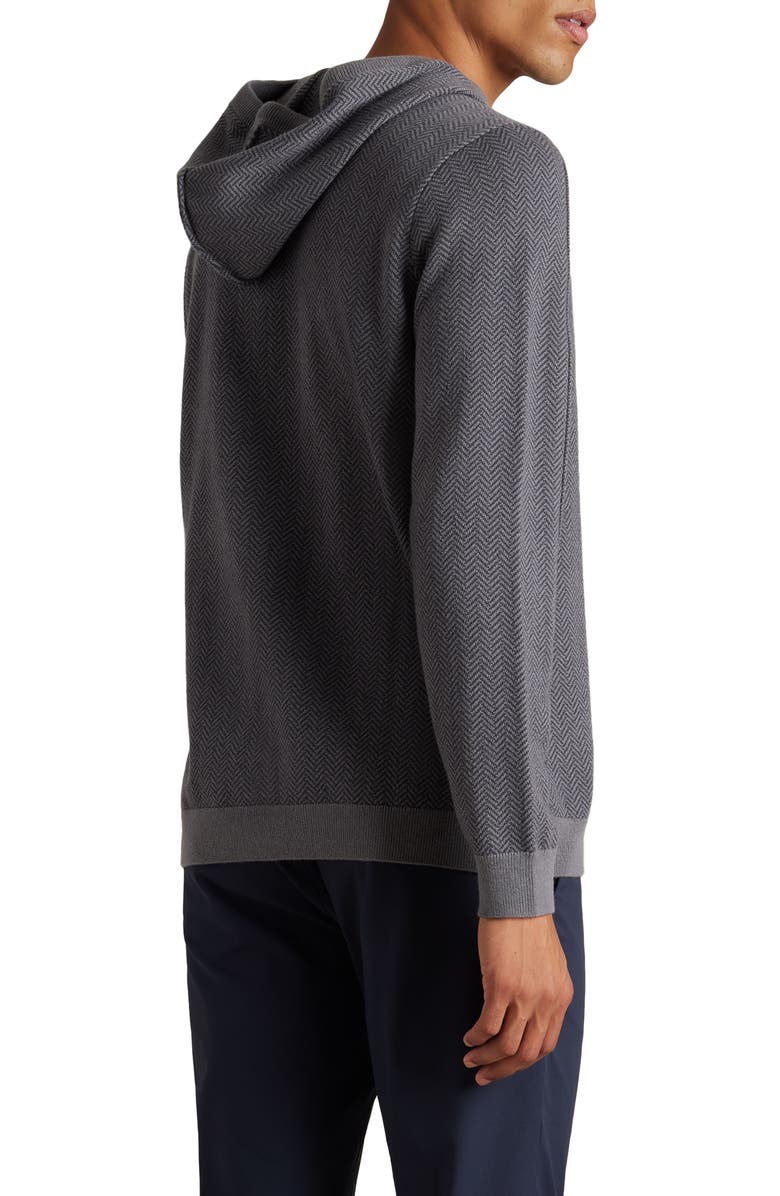 Rhone Emerson Knit Wool & Cashmere Hoodie, Alternate, color, 
