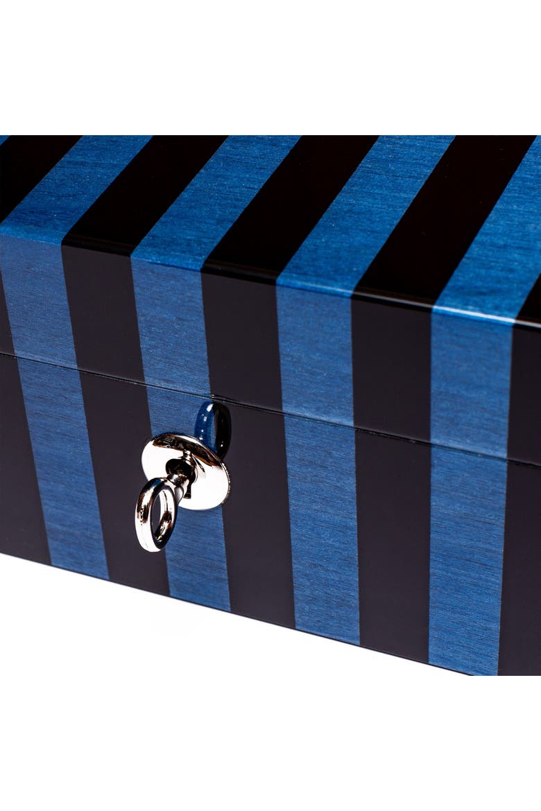 LABYRINTH TEN WATCH BOX, Alternate, color, Blue