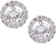 JARDIN Pear CZ Stud Earrings