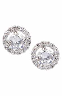 JARDIN Pear CZ Stud Earrings