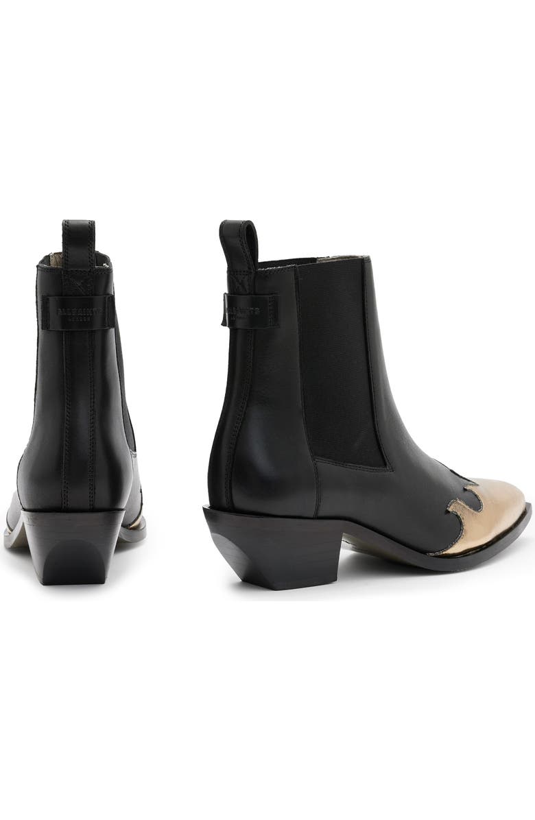 AllSaints Dellaware Pointed Toe Chelsea Boot, Alternate, color,
