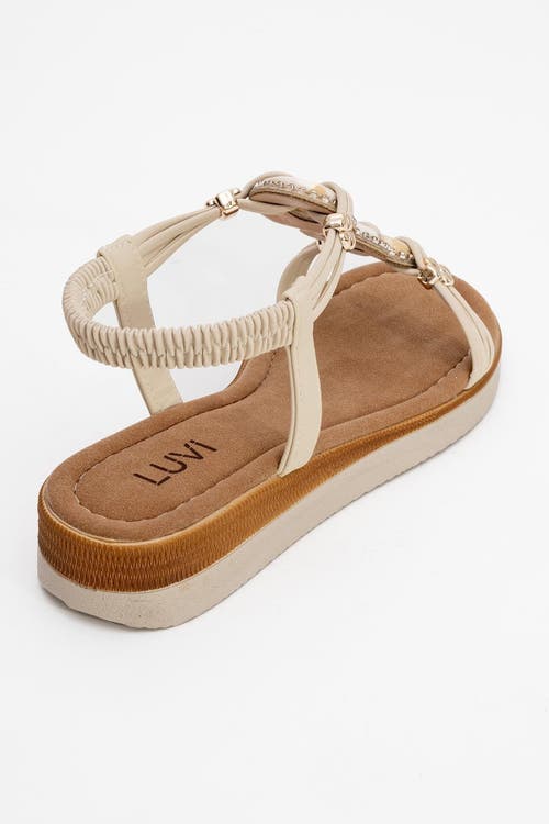 Prologue Shoes Junes Buckle-embellished Sandal