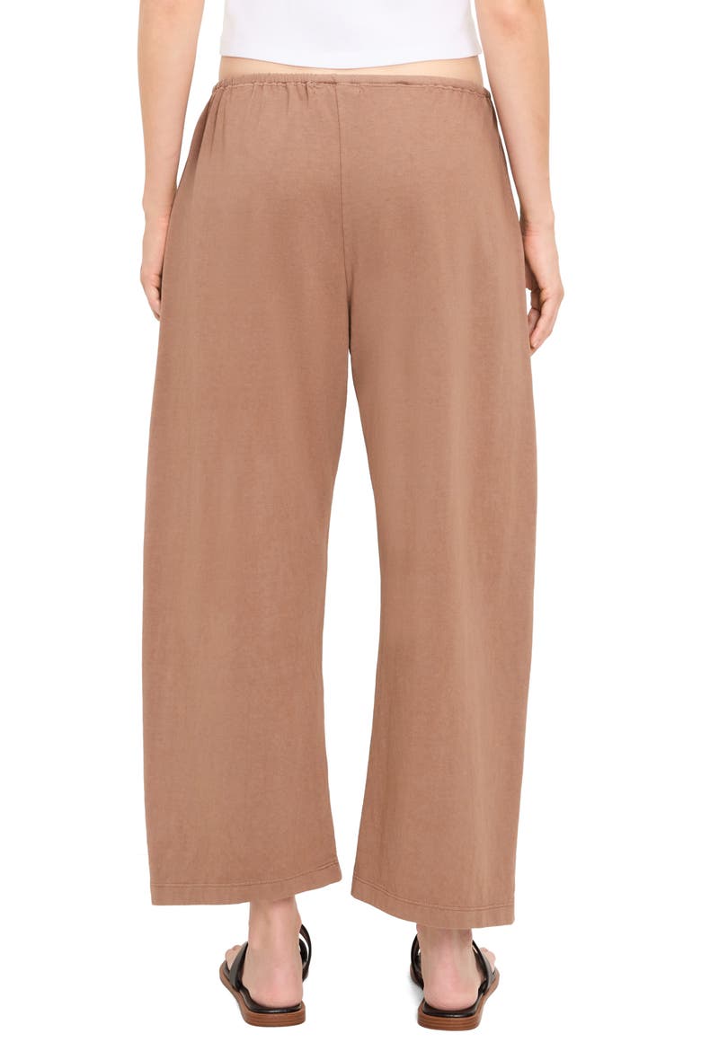 Liana Tie Waist Barrel Leg Pants, Alternate, color, QUICKSAND