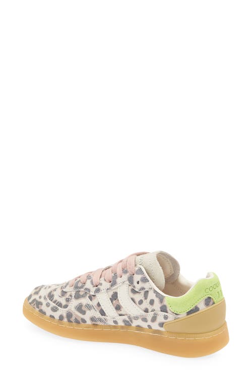 Coolway Goal Sneaker In Animal Print