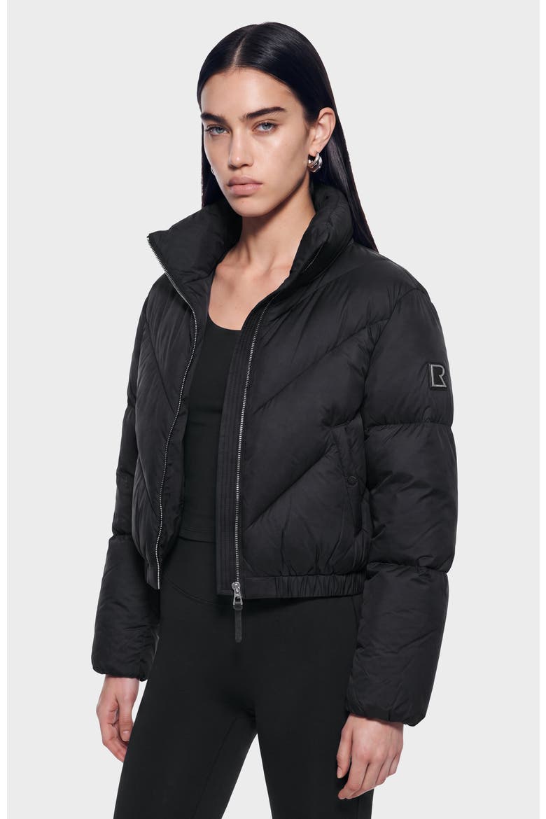 Anslie Down Puffer, Alternate, color, Black