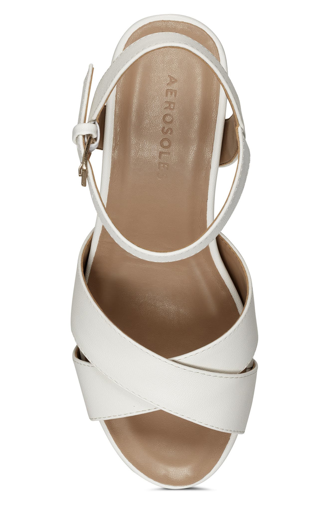 Porter Wedge Sandal, Alternate, color, EGGSHELL
