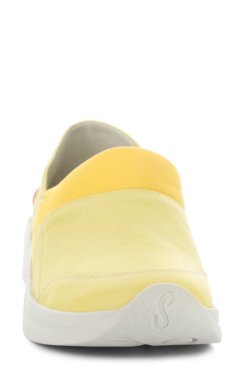 Softinos By Fly London Gaju Sneaker In Light Yellow