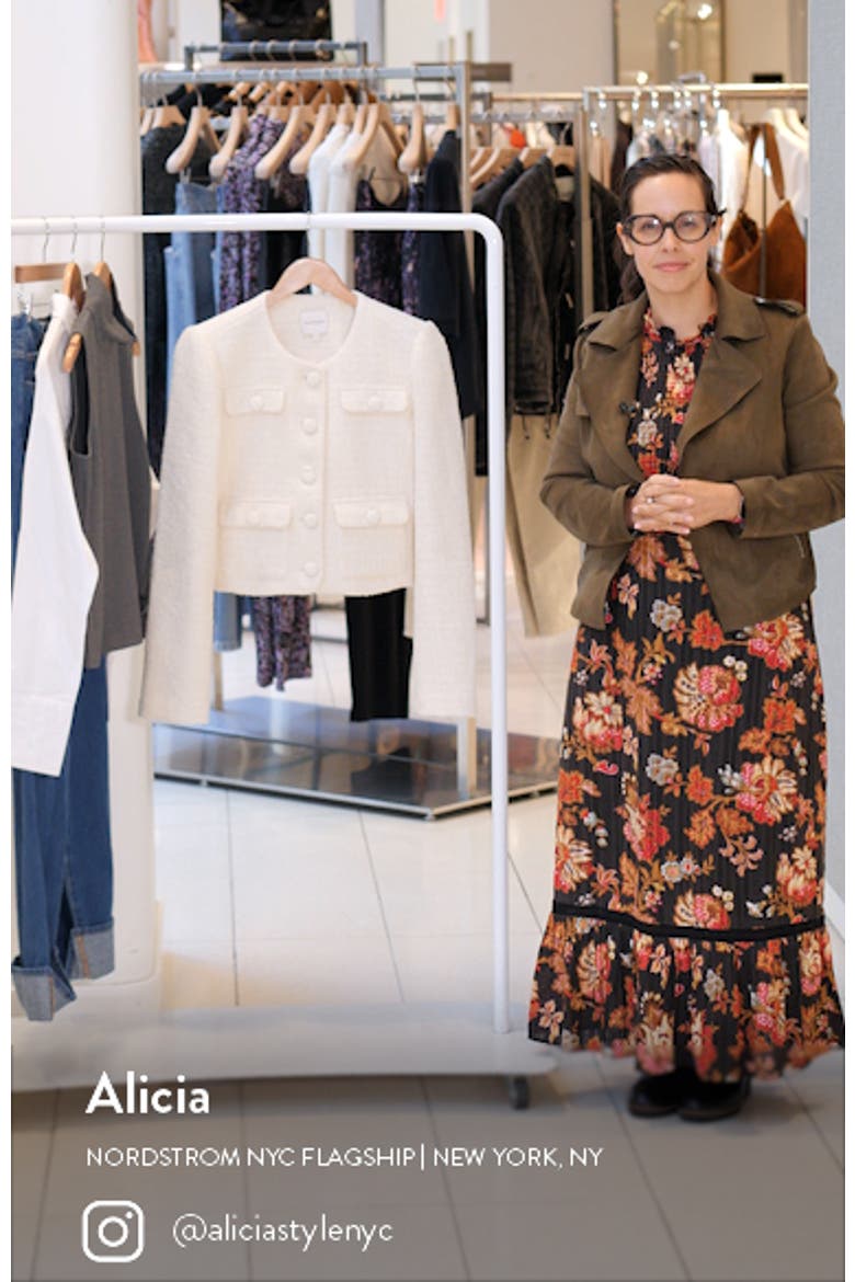 The Emily Bouclé Crop Jacket video