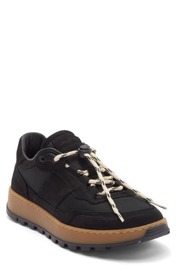 Collegium Pillar Trail Sneaker In Black