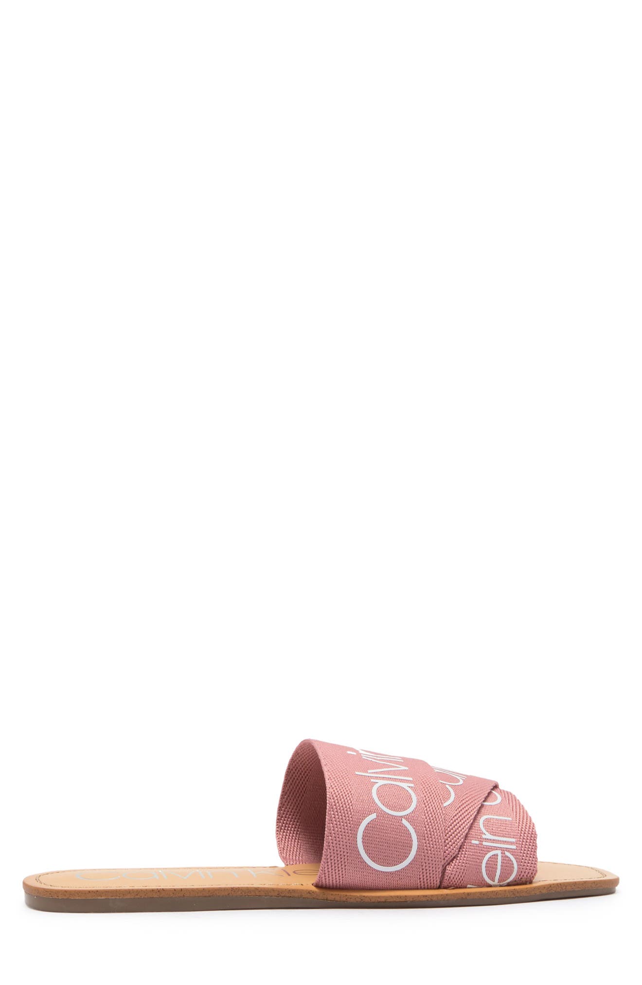 Calvin Klein Bainy Flat Sandal, Alternate, color, 