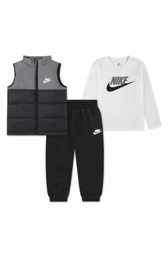 Kids' Long Sleeve T-Shirt, Vest & Joggers Set