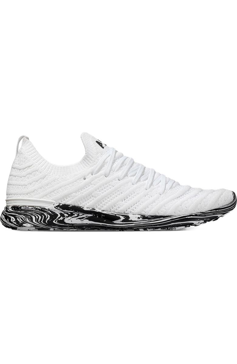 APL Men'S Techloom Wave Sneakers, Main, color, White / Black / Marble