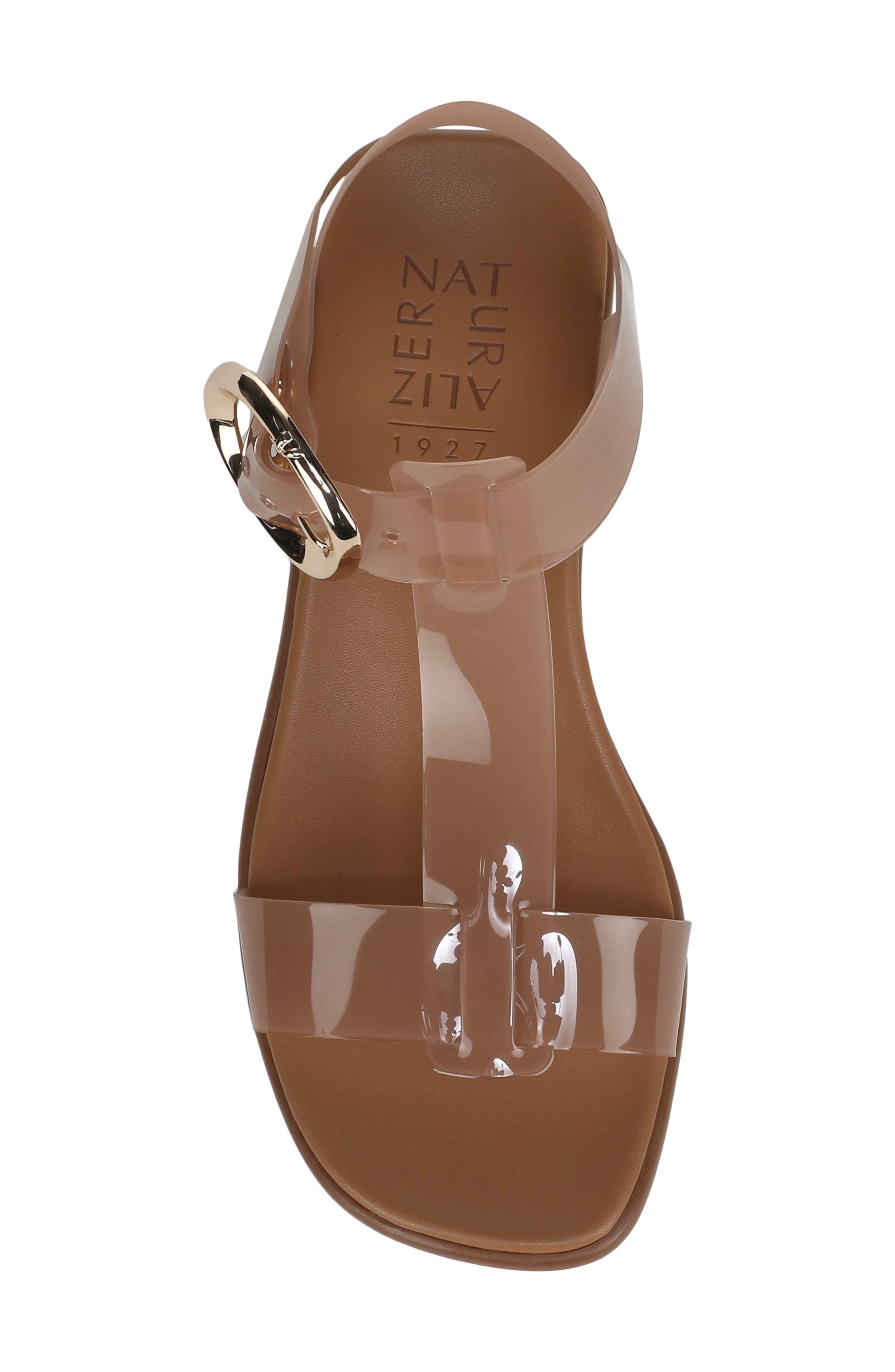 Naturalizer Brandy T-Strap Sandal, Alternate, color, Vintage Mauve Pink