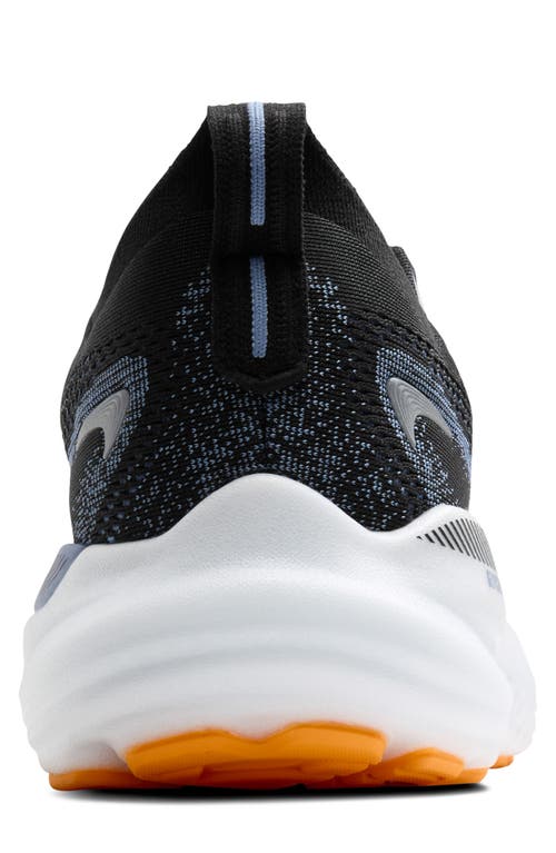 Brooks Glycerin Gts 22 Running Shoe In Black/country Blue/orange