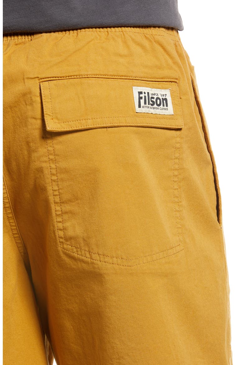 Dry Falls Drawstring Shorts, Alternate, color, MUSTARD