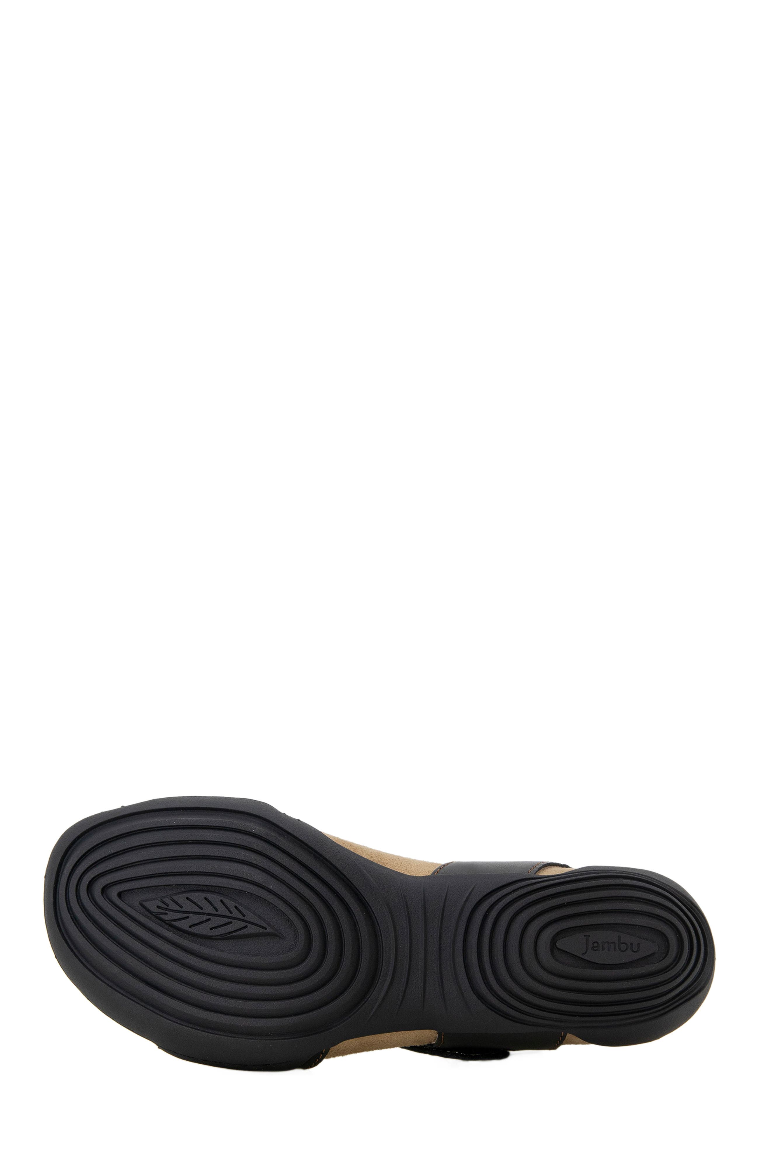 Makayla Casual Flat Sandal, Alternate, color, BLACK