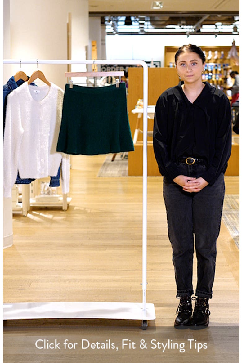 Vhari Sweater Miniskirt video