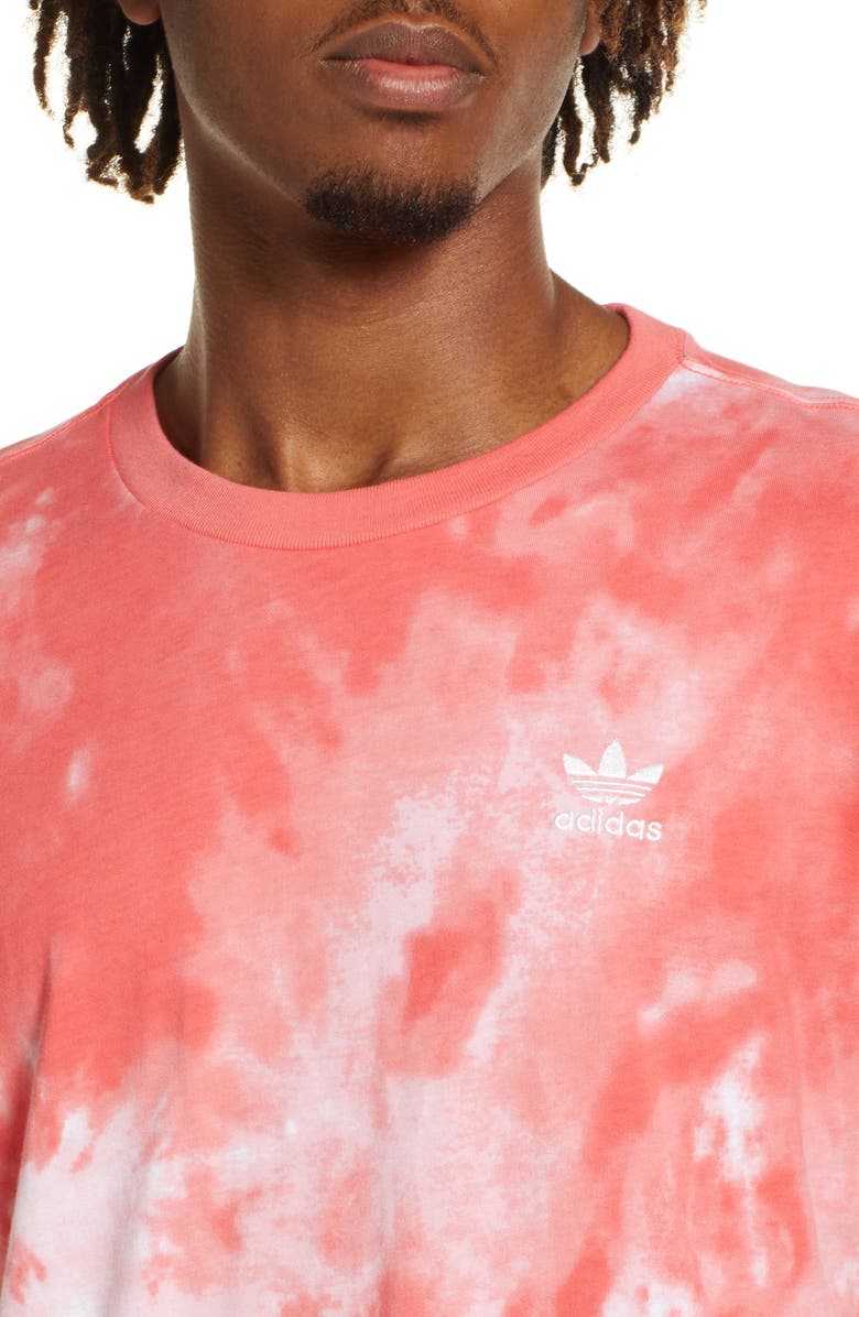 adidas Originals Men's Adicolor Essential Tie Dye T-Shirt, Alternate, color,