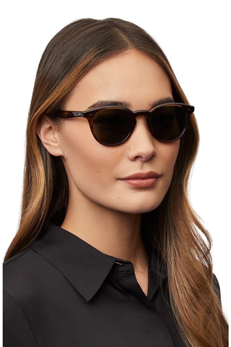 Desmon 50mm Phantos Sunglasses, Alternate, color, TUSCANY TORTOISE / G-15 POLAR