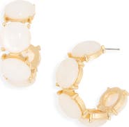 Cara Chunky Hoop Earrings