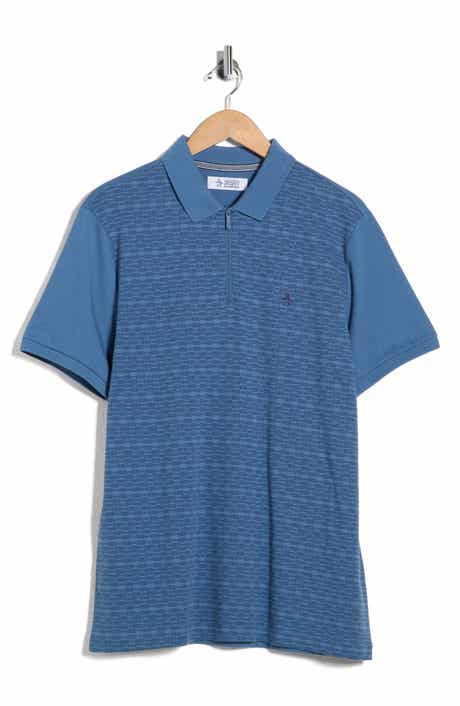 Original Penguin Jacquard Quarter Zip Polo