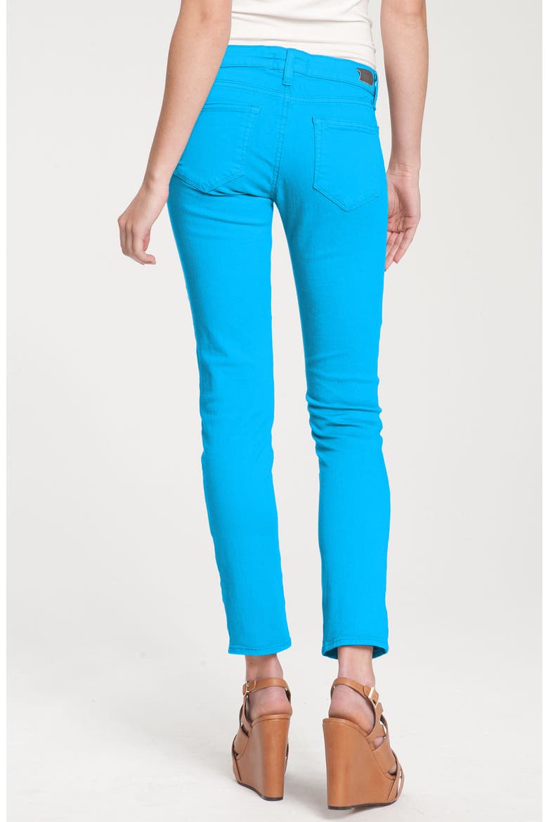 Denim 'Skyline' Skinny Stretch Ankle Jeans, Alternate, color, BLUE RAZZBERRY