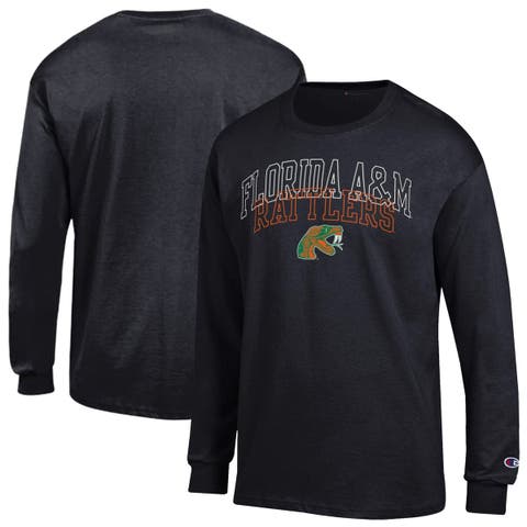 Men's Champion Black Florida A&M Rattlers Team Long-Sleeve T-Shirt