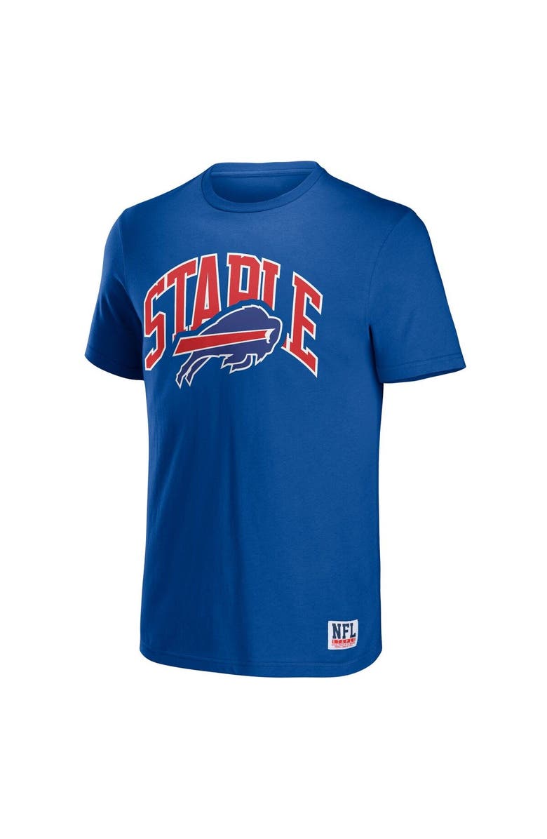 STAPLE Men's NFL x Staple Royal Buffalo Bills Logo Lockup T-Shirt, Alternate, color, 