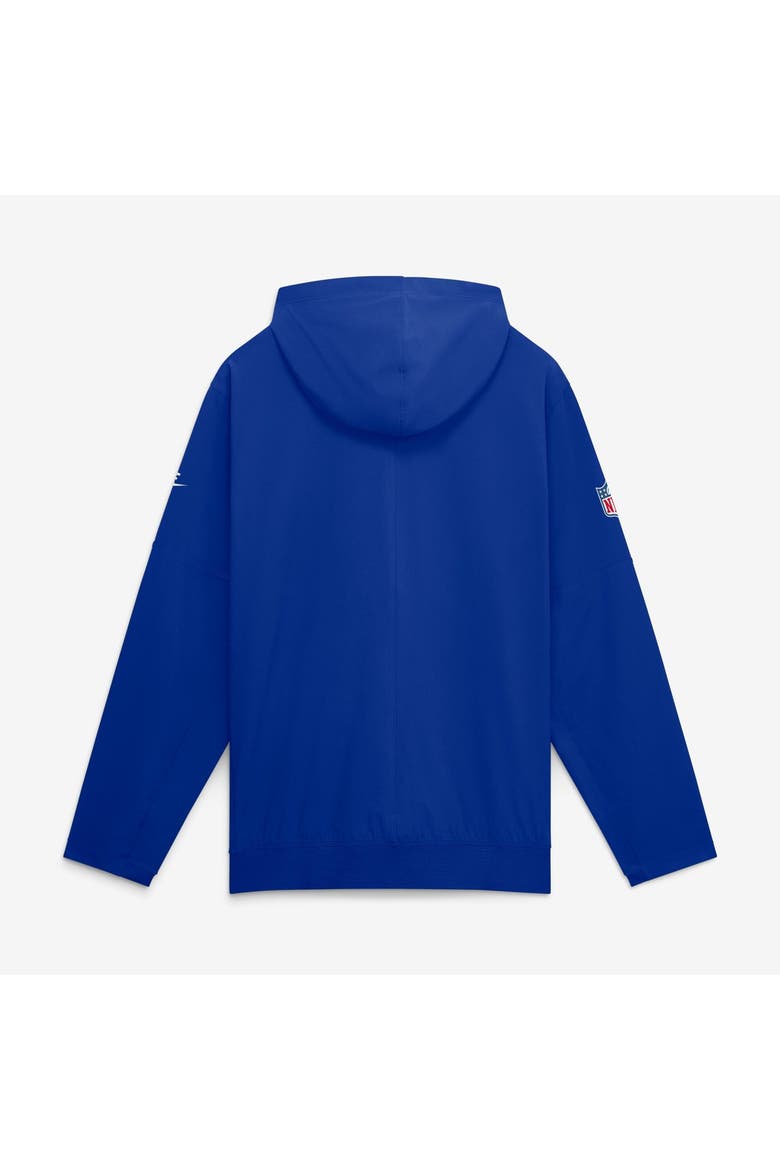 Men's Nike Royal Seattle Seahawks Sideline Broken Rules Alternate Anorak Half-Zip Hooded Jacket, Alternate, color, Royal