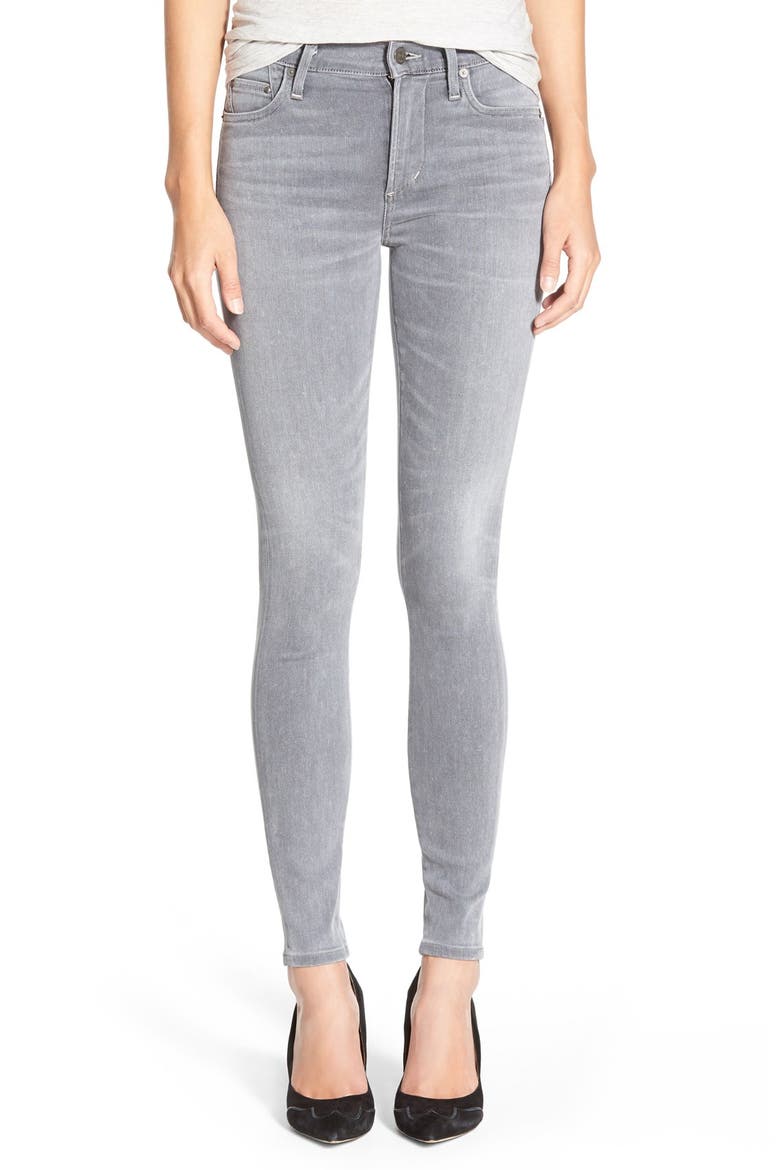 'Sculpt - Rocket' High Rise Skinny Jeans, Main, color, SHADOW