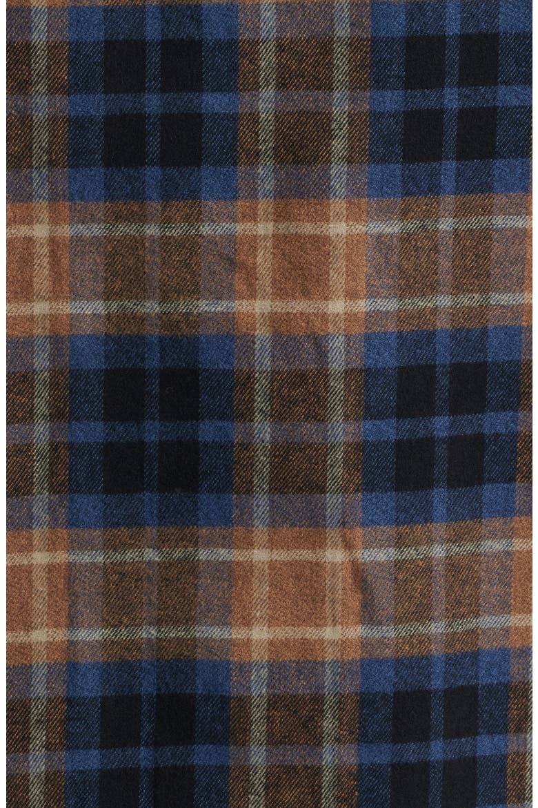 Time Out Flannel Pajamas, Alternate, color, SIENNA