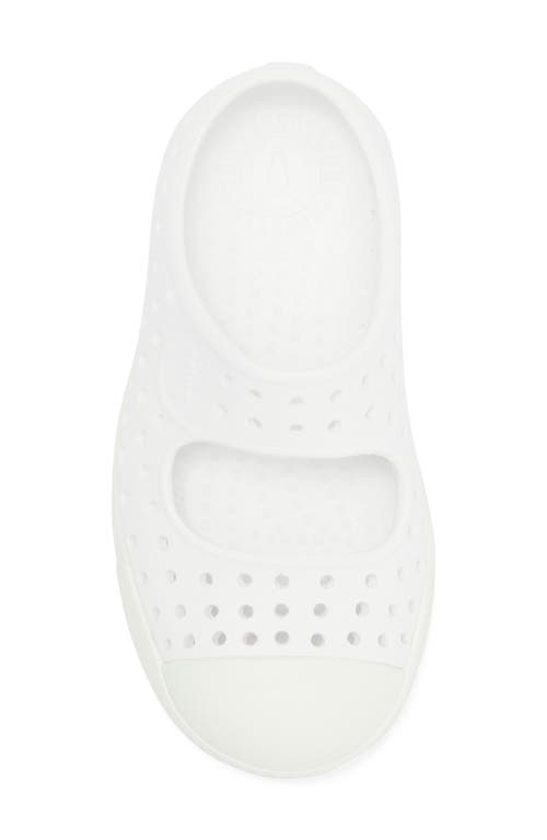 Native Shoes Jefferson Mary Jane Sneaker In Shell White/shell White